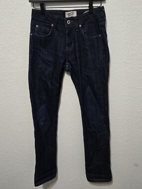 Naked & Famous Skinny Guy indigo power stretch denim jeans dark blue 29